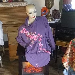 Turtle neck sweater dress